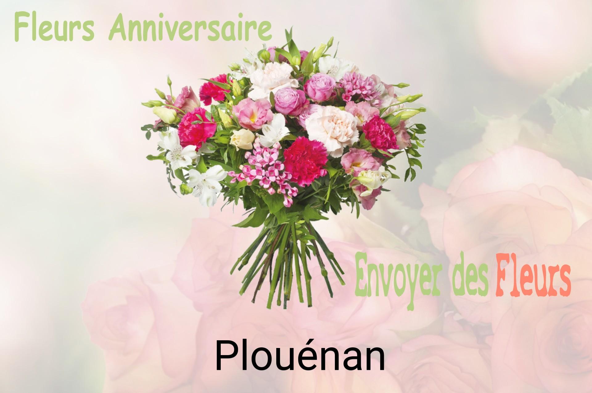 Bouquet de fleurs d’anniversaire livré à Plouénan